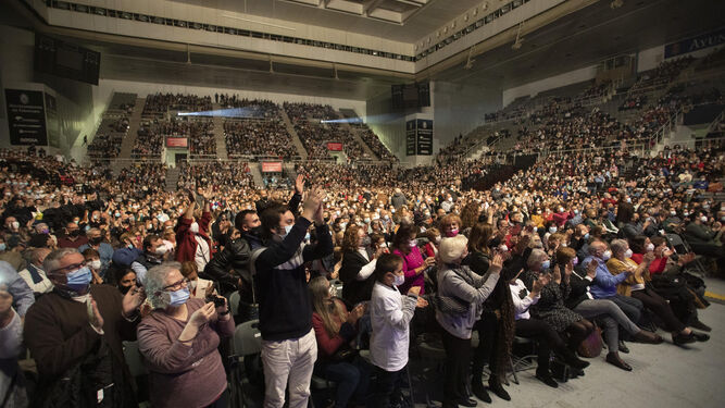 Espectadores durante un reciente concierto en Granada.