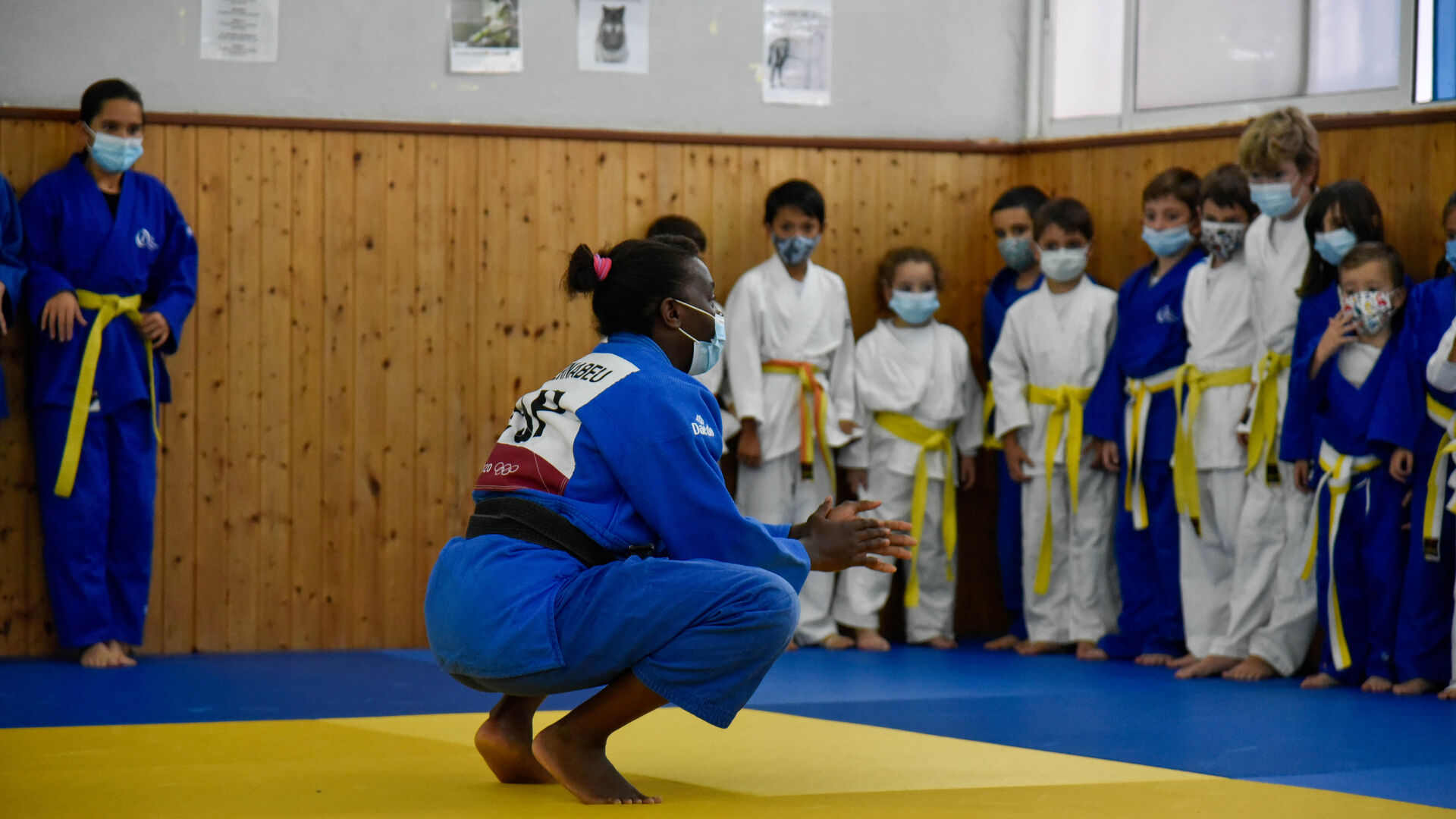 Las fotos de la clase magistral de Mar&iacute;a Bernab&eacute;u judoka olimpica