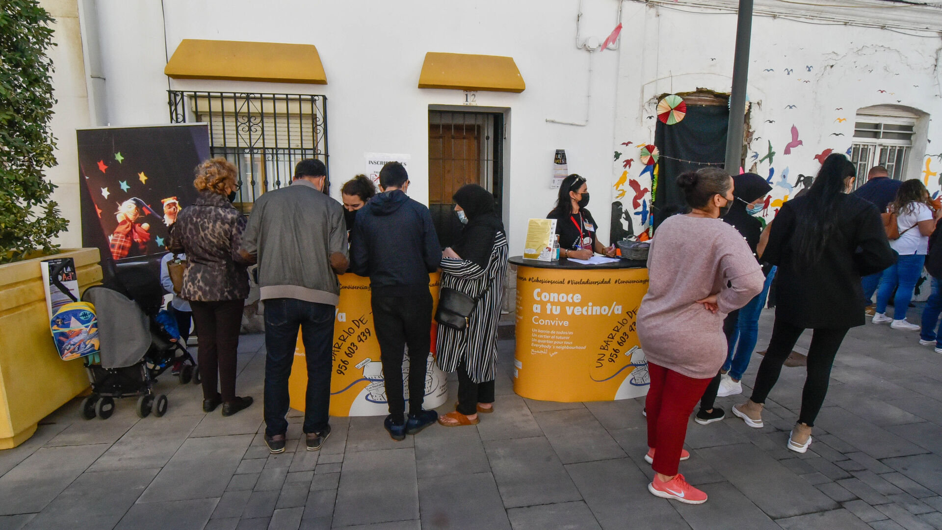 Convivencia de Un barrio de todos en Algeciras