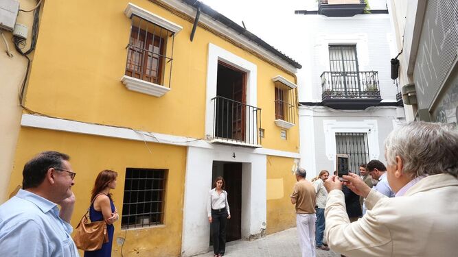 La casa natal de Diego Velázquez, en la collación de San Pedro.