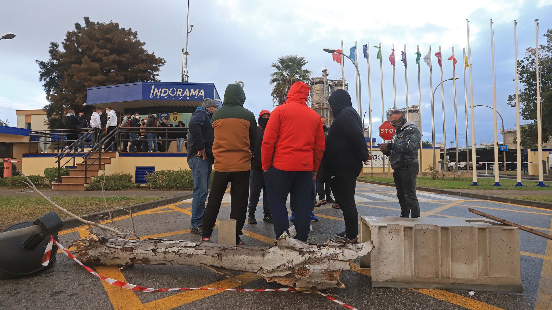 Fotos de la jornada del s&aacute;bado de huelga del metal en el Campo de Gibraltar