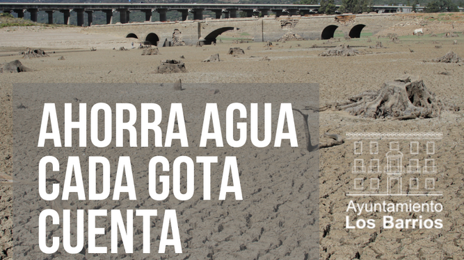 Los Barrios activa una campaña de concienciación sobre el uso responsable del agua