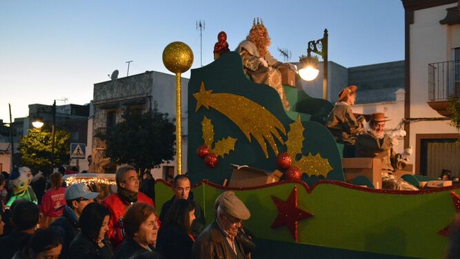 Una Cabalgata de Reyes anterior en Los Barrios