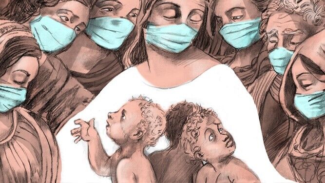 Bebés en pandemia: Los riesgos de los grupos 'burbuja'