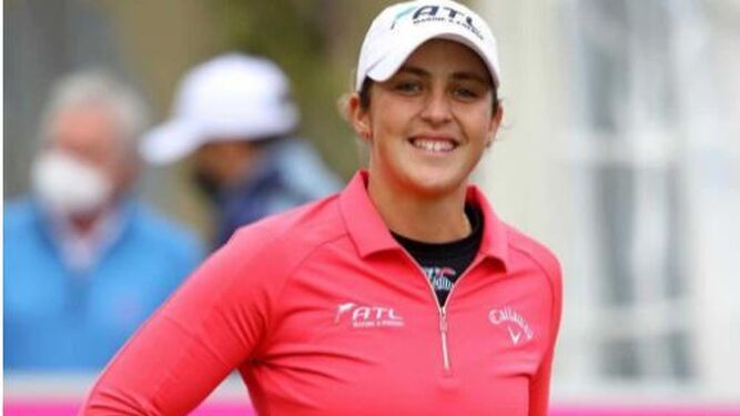 La golfista guadiareña María Parra