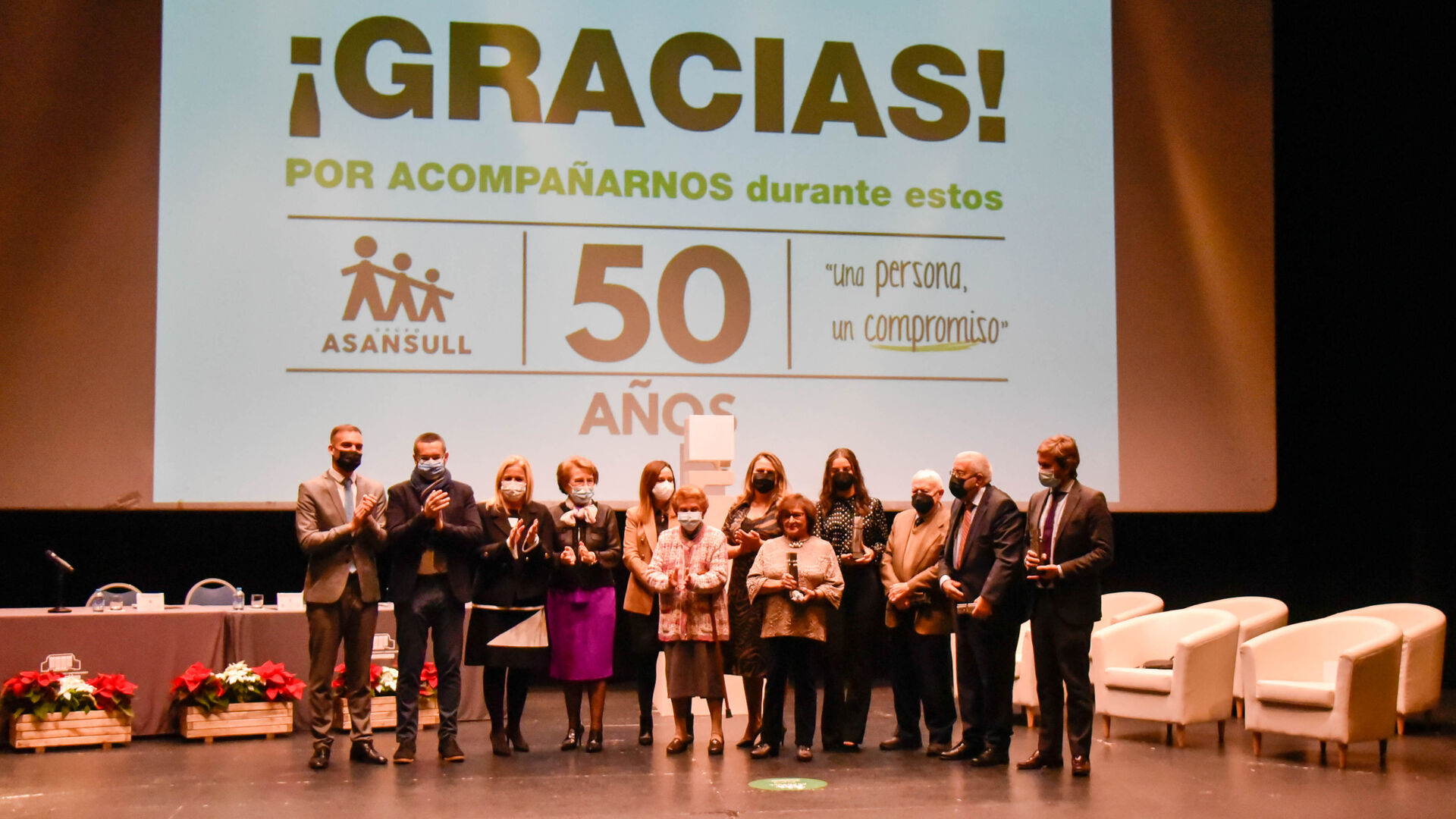 Las fotos de la Gala 50 Aniversario de Asansull