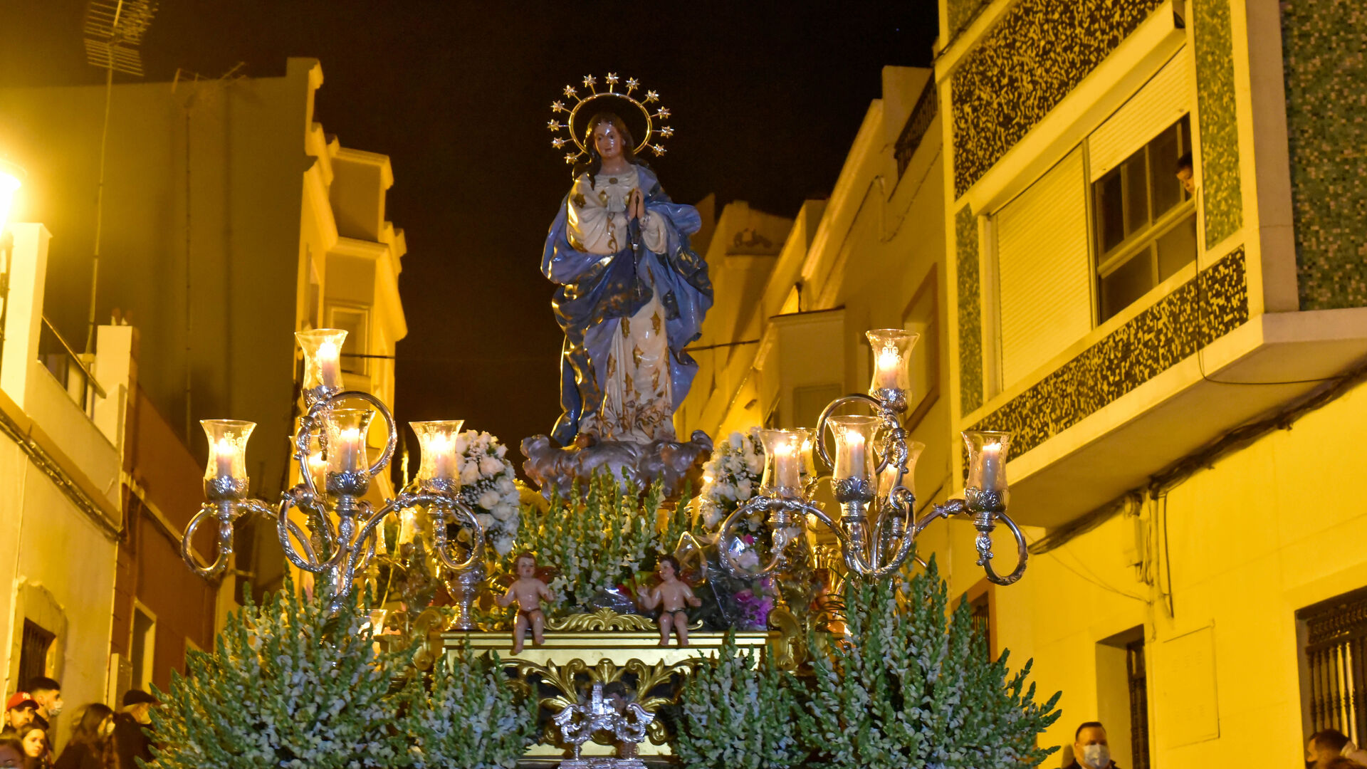 Procesi&oacute;n de La Inmaculada Concepci&oacute;n en Algeciras