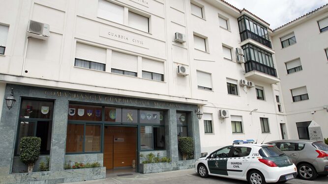 La Comandancia de la Guardia Civil de Algeciras.