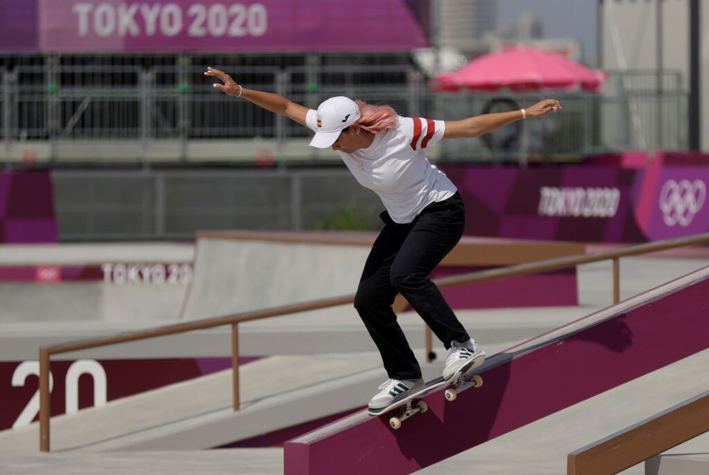 La algecire&ntilde;a Andrea Ben&iacute;tez inaugura el &lsquo;skateboarding&rsquo; como disciplina en los Juegos Ol&iacute;mpicos de Tokyo 2020.