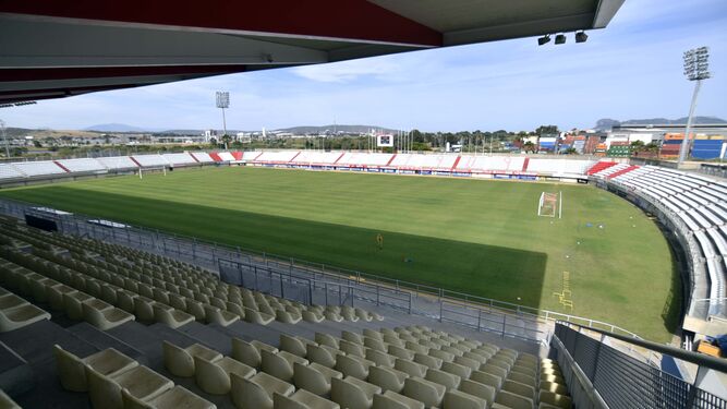 El estadio Nuevo Mirador de Algeciras.