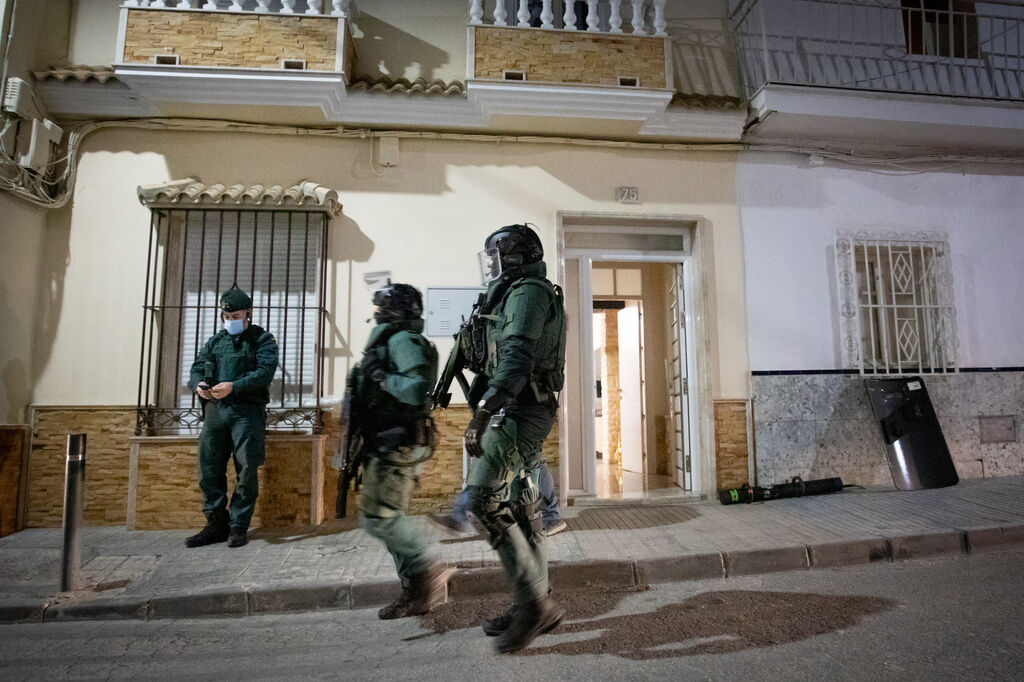Operaci&oacute;n de la Guardia Civil contra el clan de Los Pi&ntilde;os en Puerto Serrano