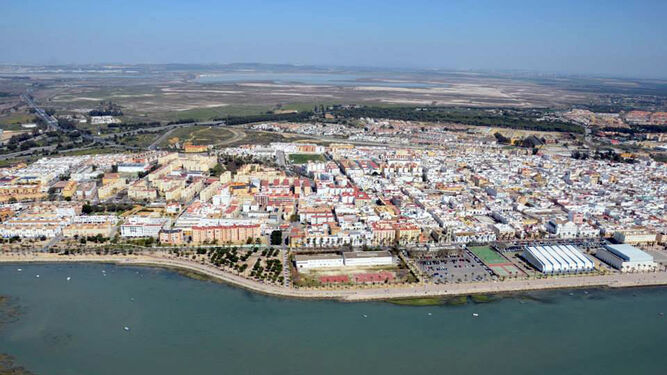 Una vista aérea de Puerto Real