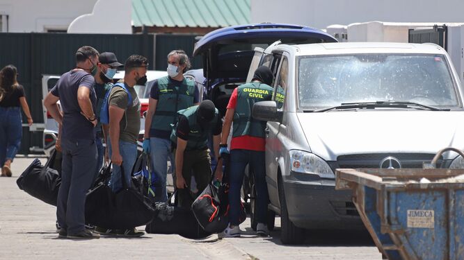 Una operación de la Guardia Civil contra el narcotráfico en Algeciras