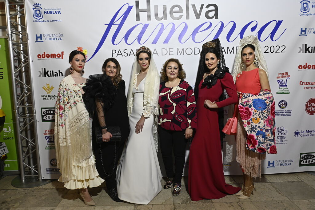 El desfile de &Aacute;ngeles Espinar y Maite C&aacute;rdenas en Pasarela Huelva Flamenca 2022, todas las fotos