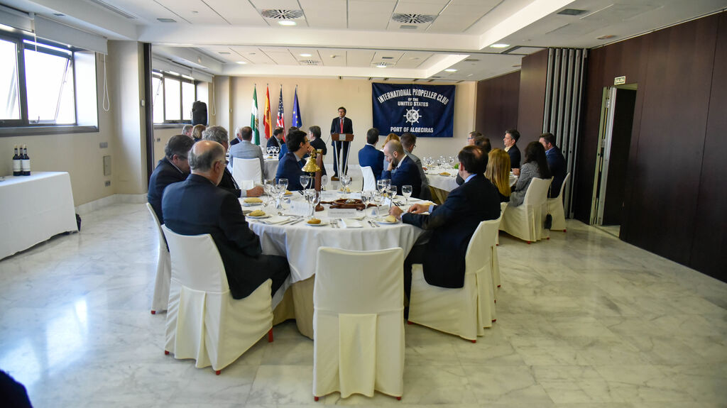 Almuerzo-coloquio del Propeller Club Algeciras con el presidente de Puertos del Estado