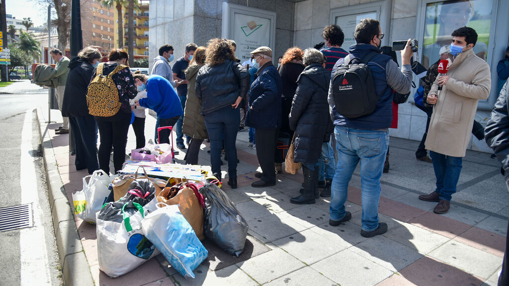 Llegada de refugiados ucranianos a Algeciras