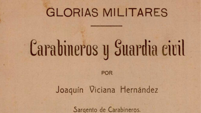 Portada del libro 'Glorias militares. Carabineros y Guardias civiles', publicado en 1914.