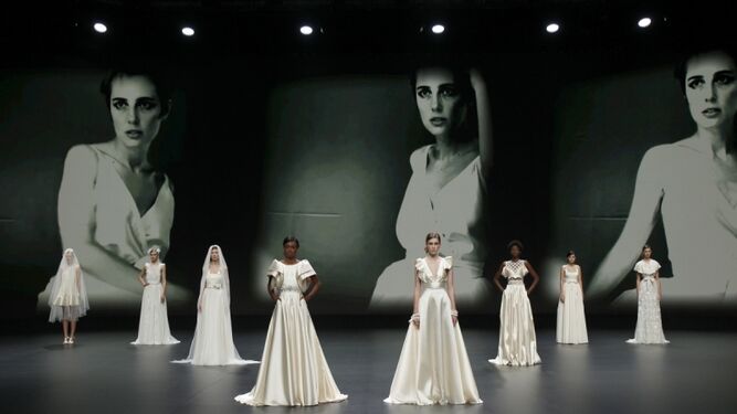 Desfile de la última edición de la 'Barcelona Bridal Fashion Week'.