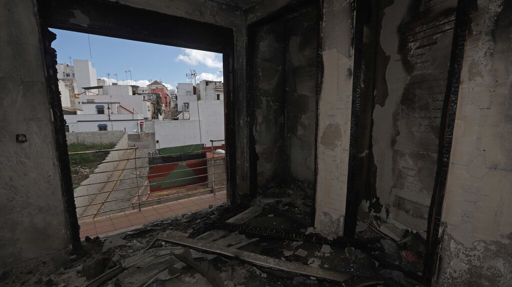 Fotos del edificio okupa de El Secano en Algeciras