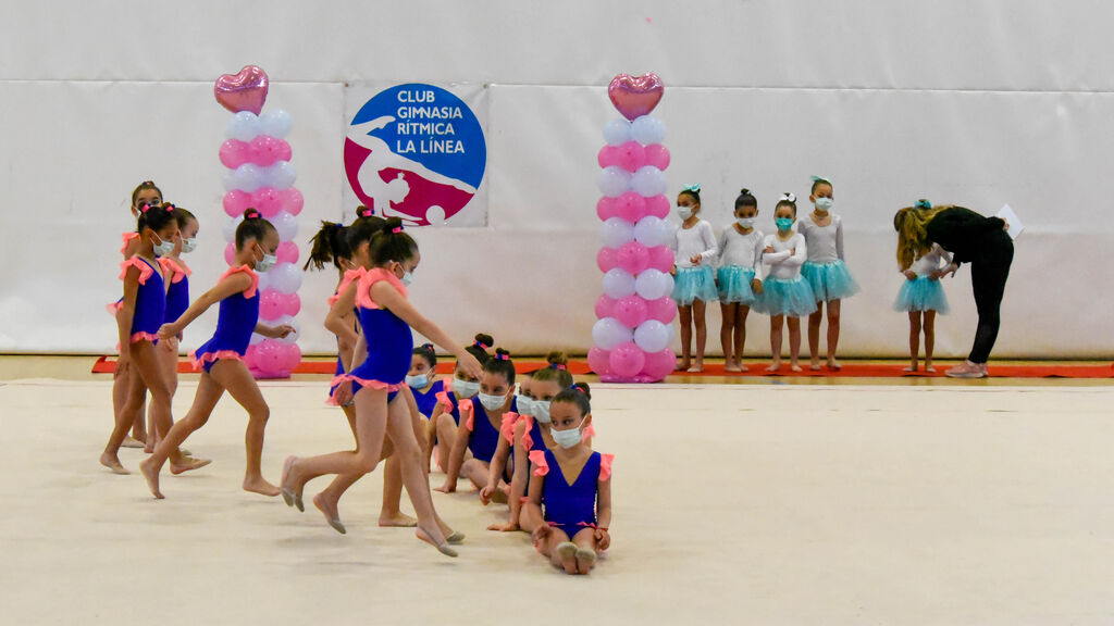 Las fotos del torneo de gimnasia r&iacute;tmica Ciudad de La L&iacute;nea