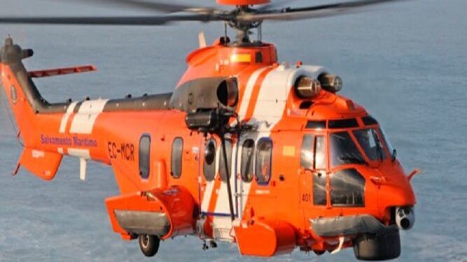 Imagen de archivo de un helicóptero de Salvamento Marítimo.