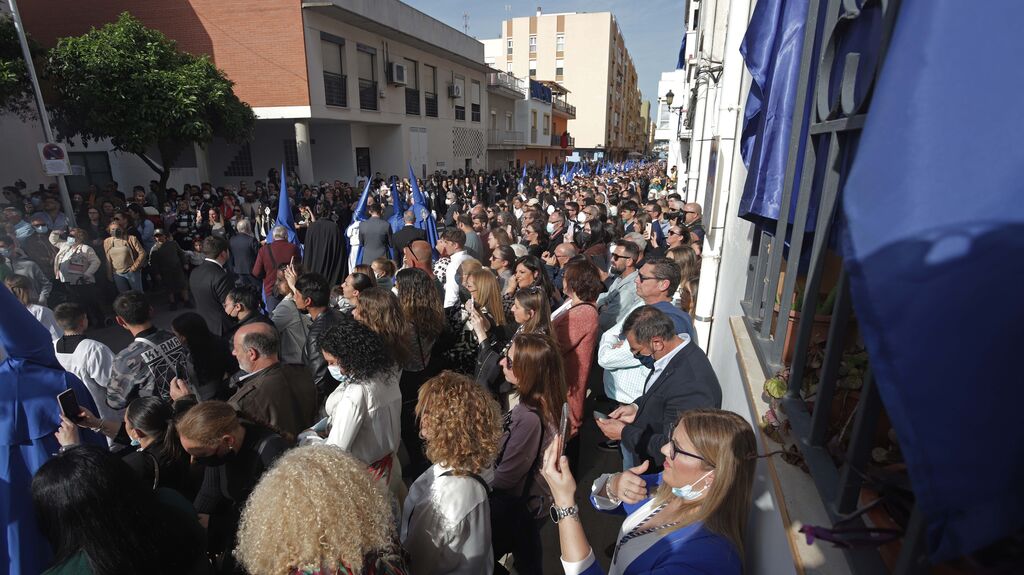 Fotos del Domingo de Ramos en Algeciras: Oraci&oacute;n en el Huerto