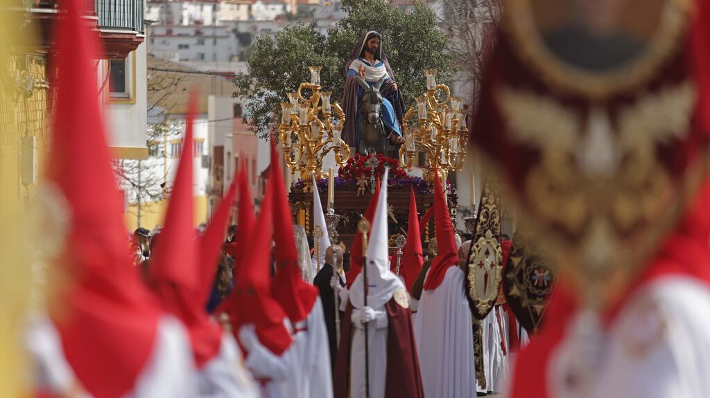 Fotos del Domingo de Ramos en Algeciras: La Borriquita