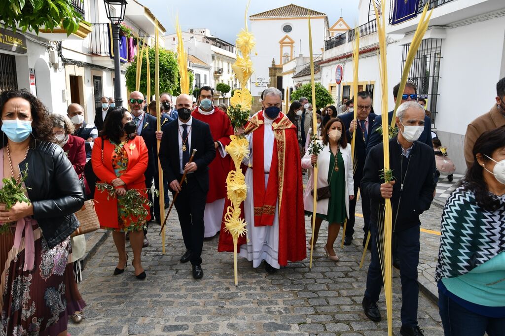 Las fotos del domingo de palmas y olivos en San Roque