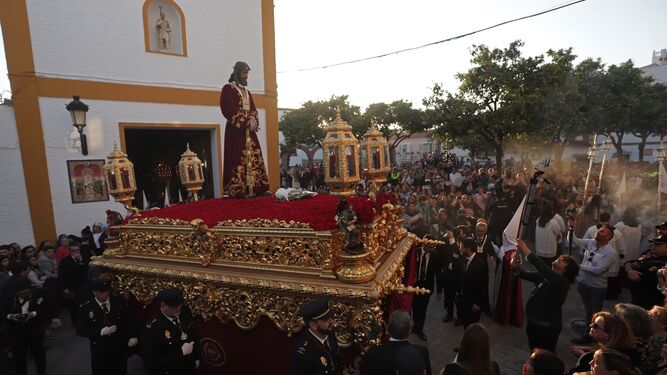 El Medinaceli de Algeciras, en la procesión de 2019.