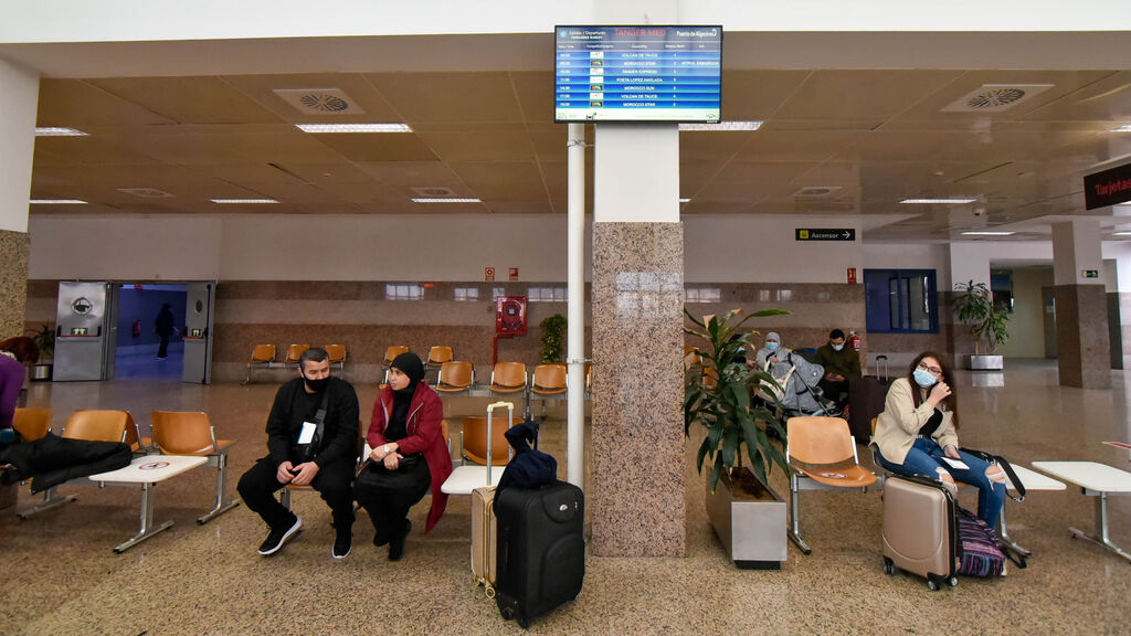 Primer d&iacute;a de viajes en ferry de Algeciras a T&aacute;nger-Med tras la pandemia