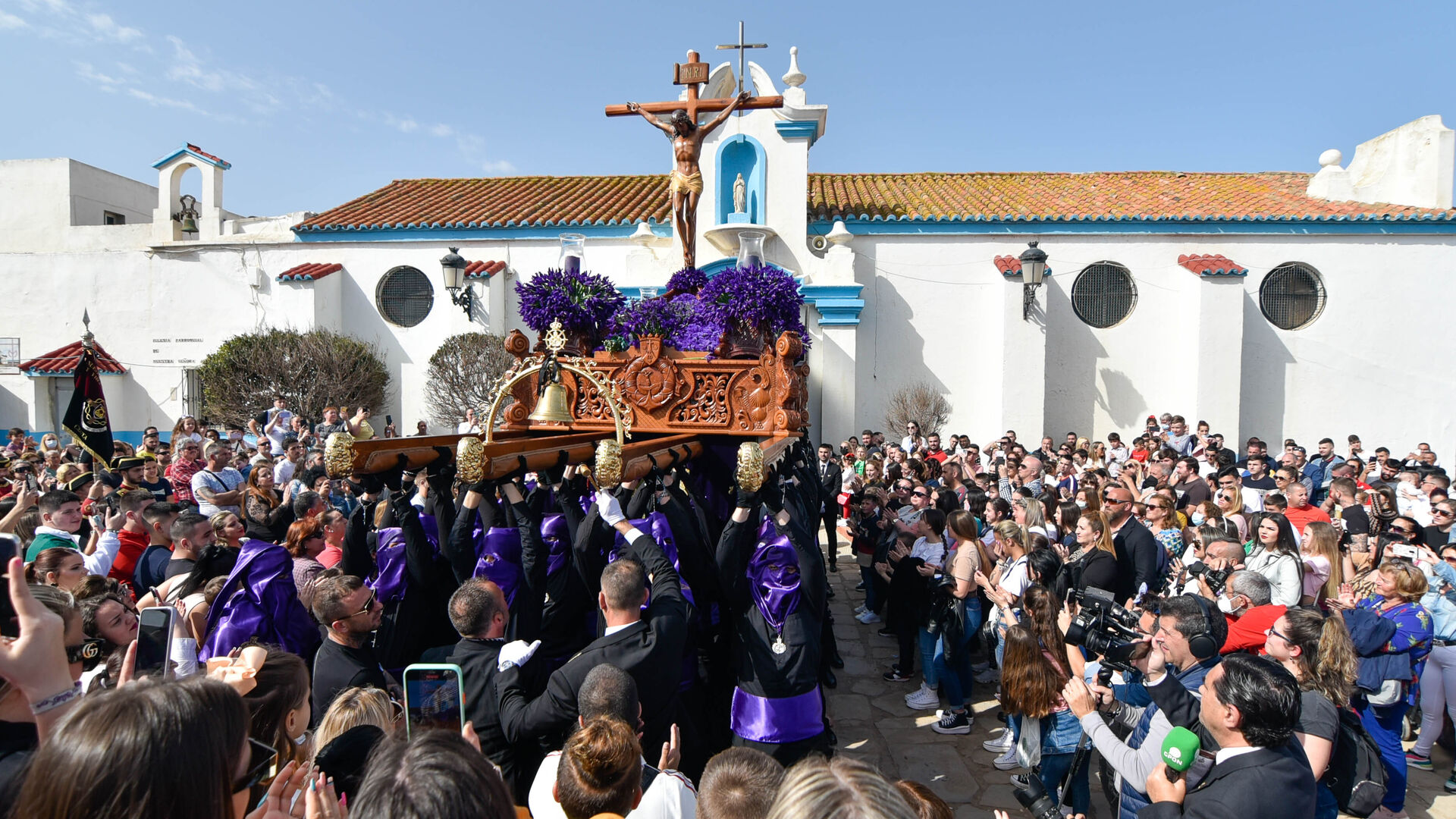 Fotos del Viernes Santo en La L&iacute;nea: Cristo del Mar