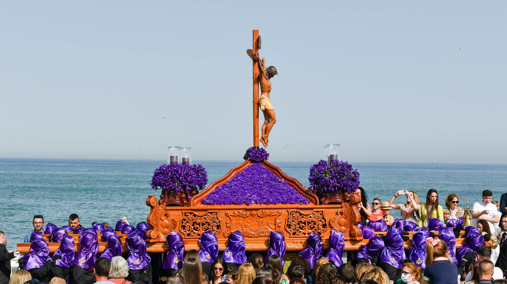 Fotos del Viernes Santo en La L&iacute;nea: Cristo del Mar