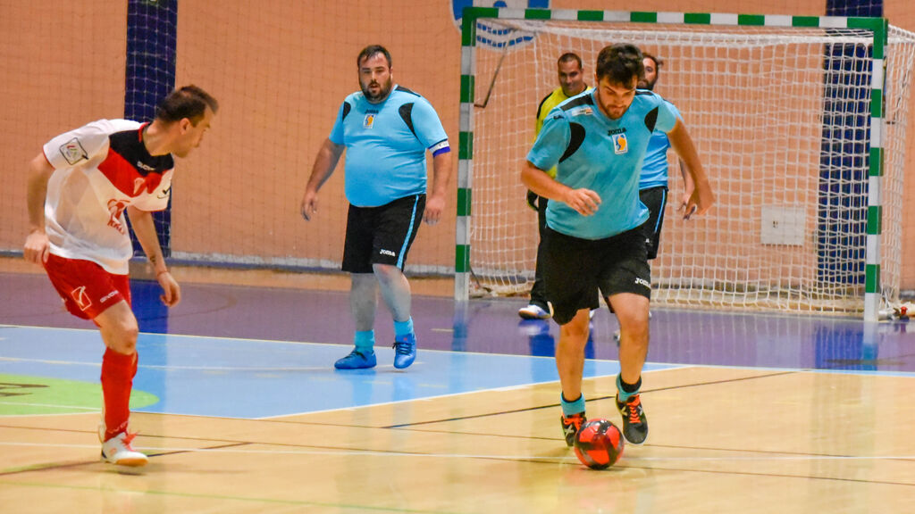 Las fotos de la primera jornada del Campeonato Andaluz de f&uacute;tbol sala para discapacitados intelectuales en Algeciras