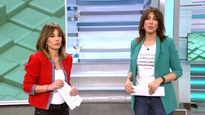 Ana Terradillos y Patricia Pardo, las presentadoras que han sustituido a Ana Rosa Quintana.