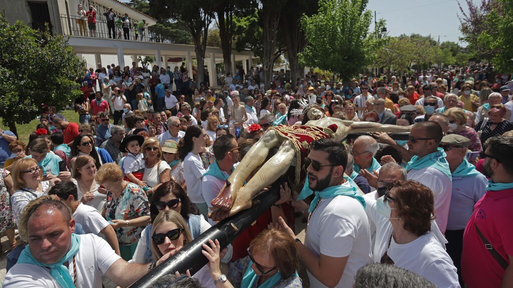 Fotos de la romer&iacute;a del Cristo de la Almoraima en Castellar