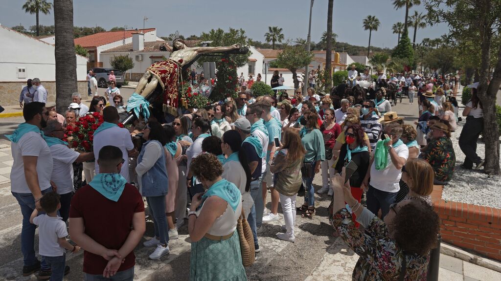 Fotos de la romer&iacute;a del Cristo de la Almoraima en Castellar