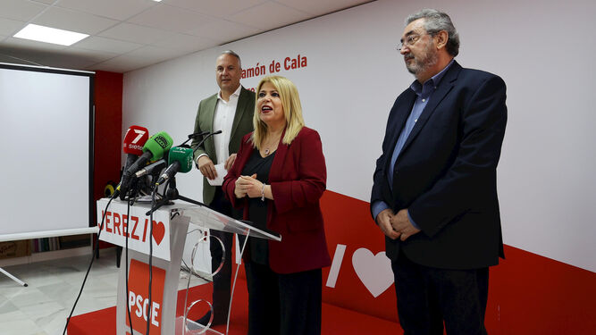 Juan Carlos Ruiz Boix, Mamen Sánchez y Toni Ferrer.