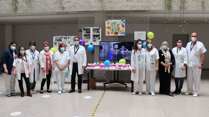 El Hospital Juan Ramón Jiménez se une a la celebración del Día Mundial de la Higiene de Manos