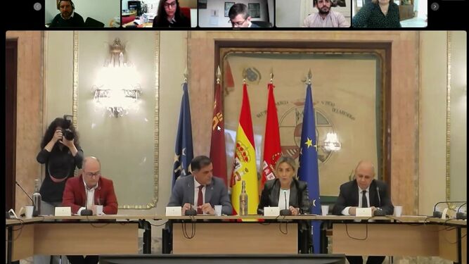 La reunión telemática de la Comisión de Pueblos y Ciudades Alfonsíes