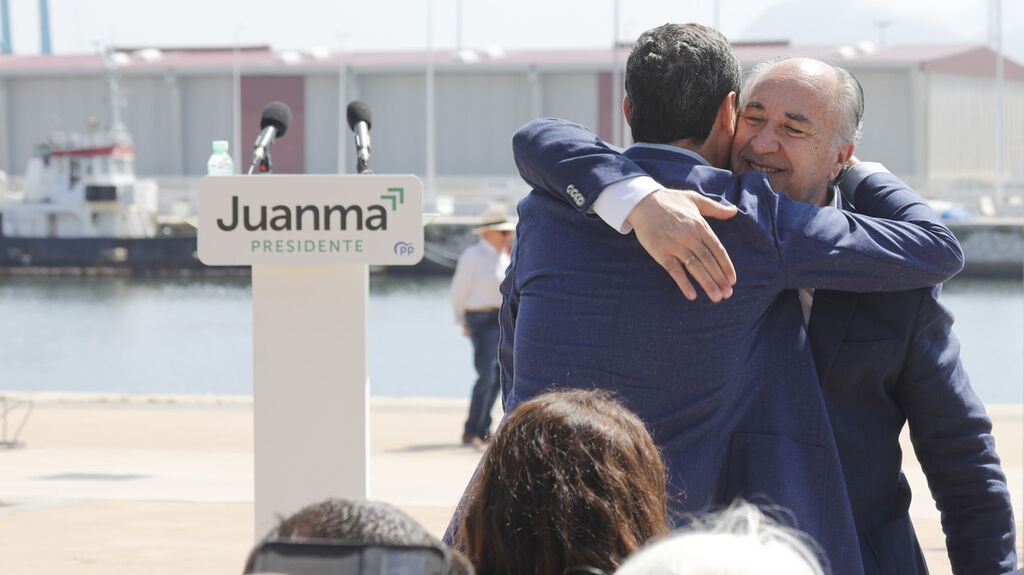 Las fotos de la visita de Juanma Moreno en Algeciras