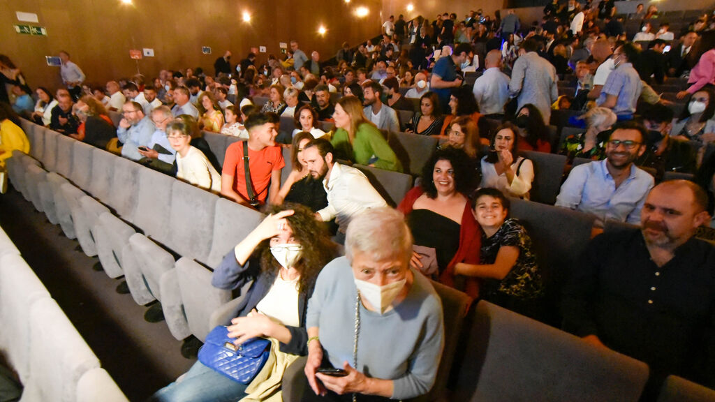 Las fotos del preestreno del 'El universo de Oliver' en el teatro Florida