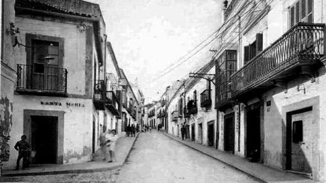 Calle Real, esquina con Santa María.