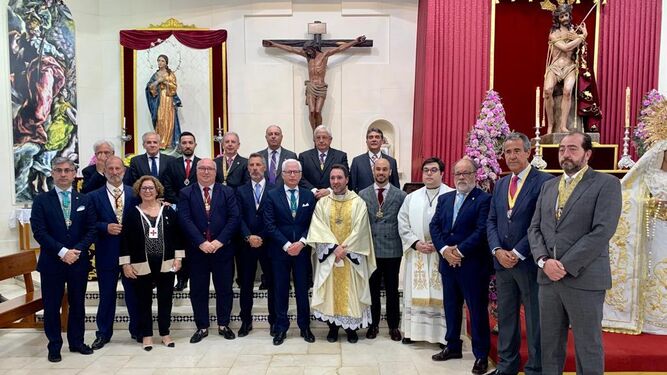 Toma de posesión de la Junta de Gobierno de Jesús Coronado de Espinas en Algeciras