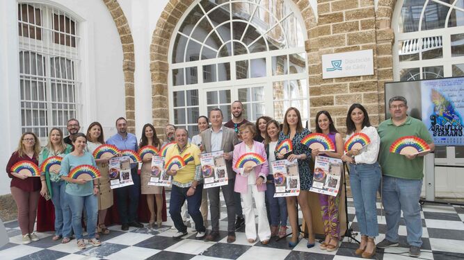 Presentación del Orgullo Serrano y el Zahara Pride,  en Diputación.