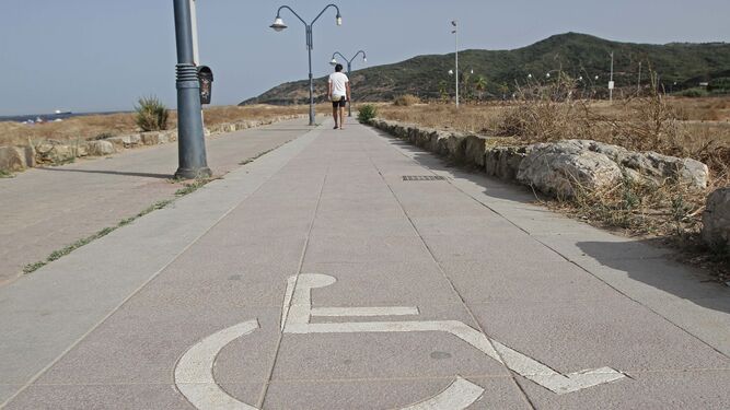 Un itinerario accesible en Algeciras.