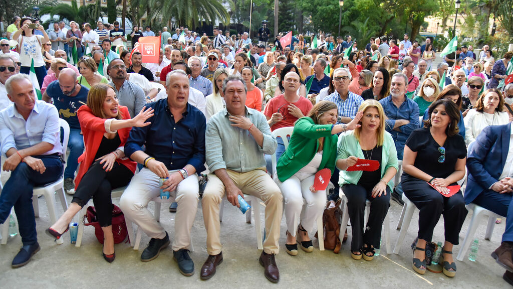 Acto de precampa&ntilde;a del PSOE en Algeciras con Juan Espadas