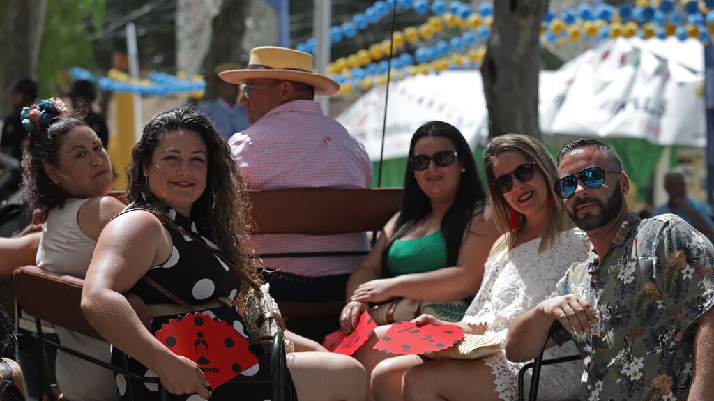 Fotos del Domingo por Sevillanas en la Feria Real de Algeciras