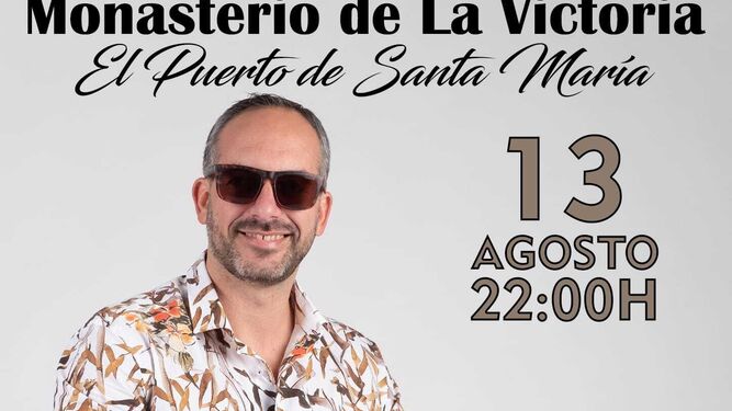 El carnavalero Manolo Morera actuará en el Monasterio de la Victoria.