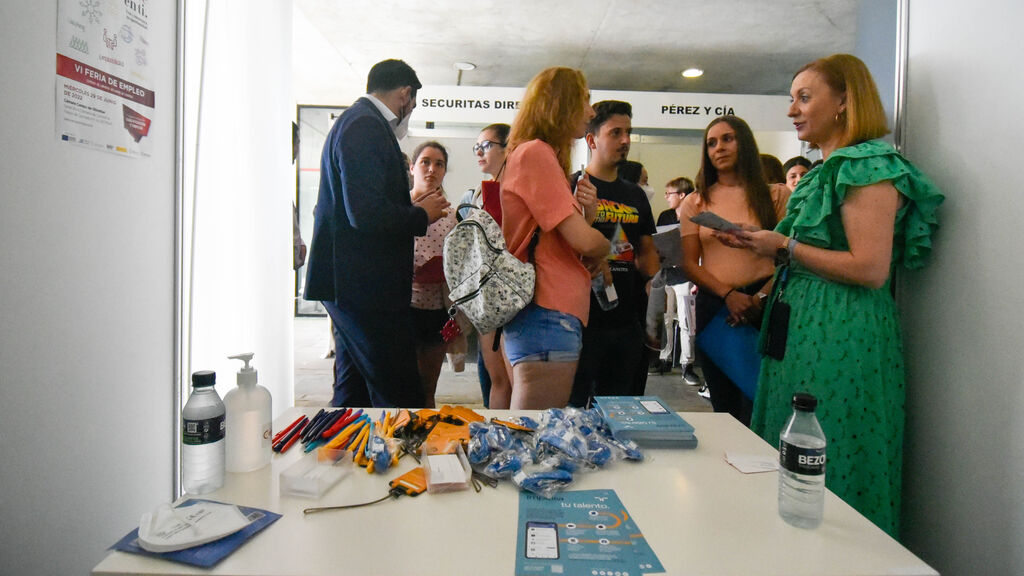 Las fotos de la VI Feria del Empleo en Algeciras