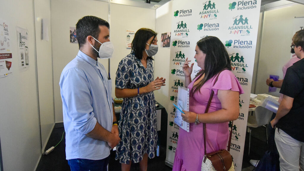 Las fotos de la VI Feria del Empleo en Algeciras